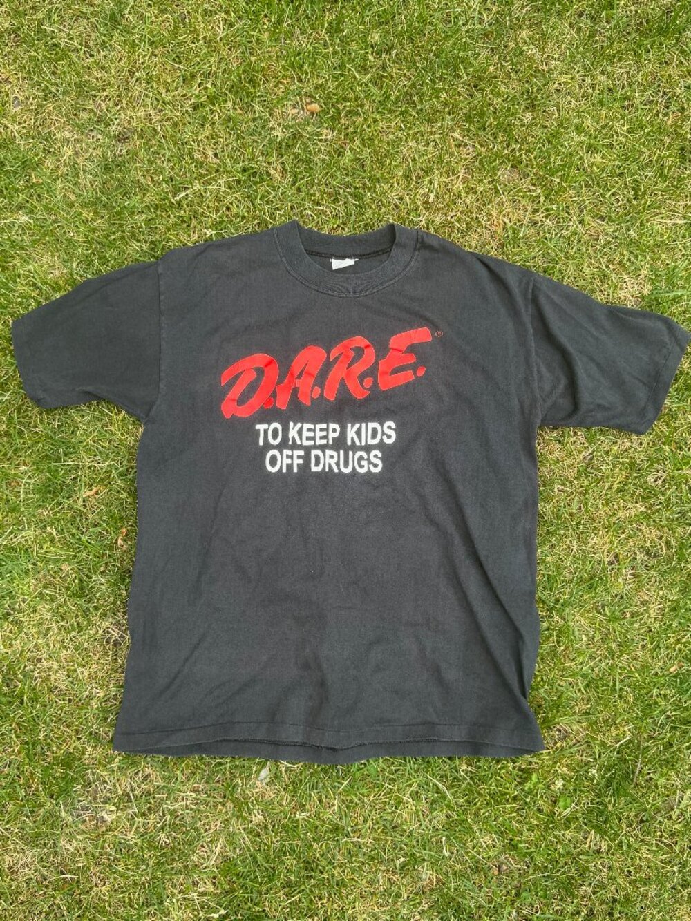 Vintage - D.A.R.E. Made in USA (Men's) - Black